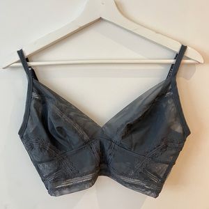 La Perla Lace Bralette Dark Blue